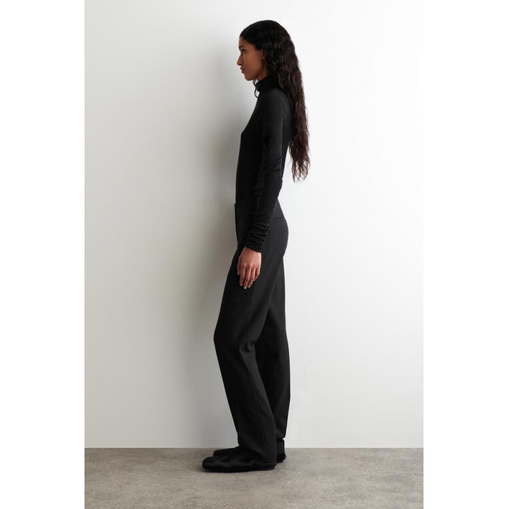 COS Japan Slim Wool Pants Carbon