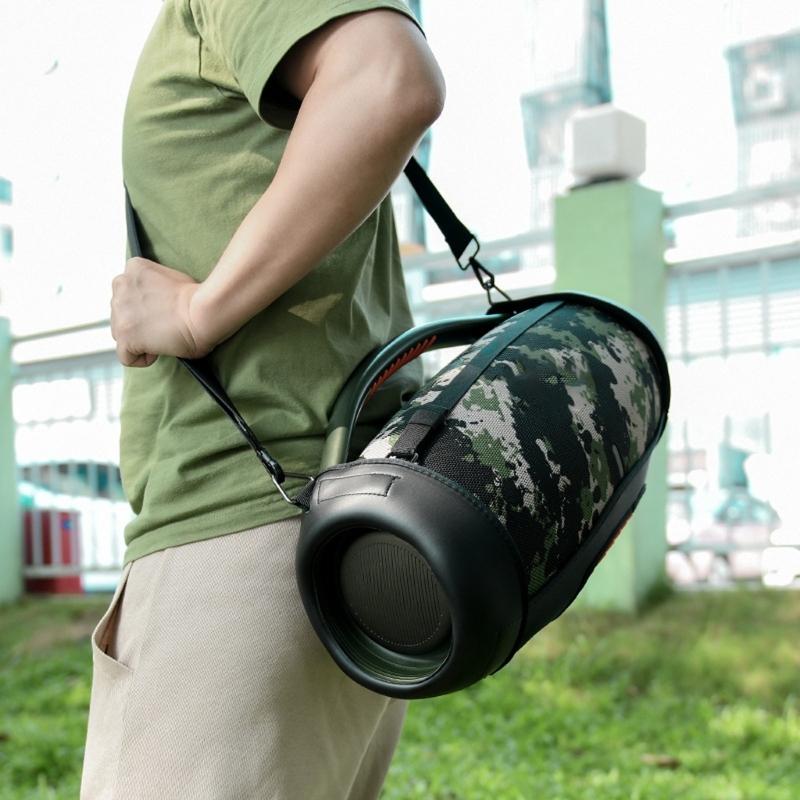 Stoßfeste Lautsprecher-Tragetasche für Boombox 3 Drahtloslautsprecher Aufbewahrungstaschen Schutzhülle Lautsprecherzubehör