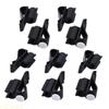 A1A2 10Pcs Golfs Club Bag Clips On Putters Clamp Holder Outdoor Sports Bag Buckle Clip Replacement Golfs Accessory Enduring