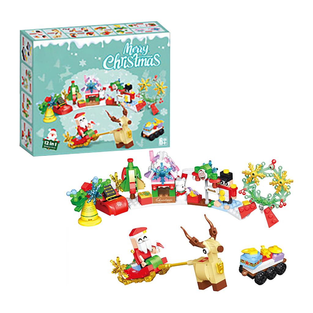 Christmas Building Block Toys, Home Decoration Toys, Christmas Gifts, Christmas Surprises For Children And Friends