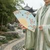 Chinese Style Bamboo Fan Decorative Handheld Fan Decorative Fan Dance Fan  Hanfu