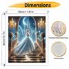 Disney Cinderella castle painting kit handmade diy gift home decoration wall art decor glitter aesthetic fantasy romantic princess scene