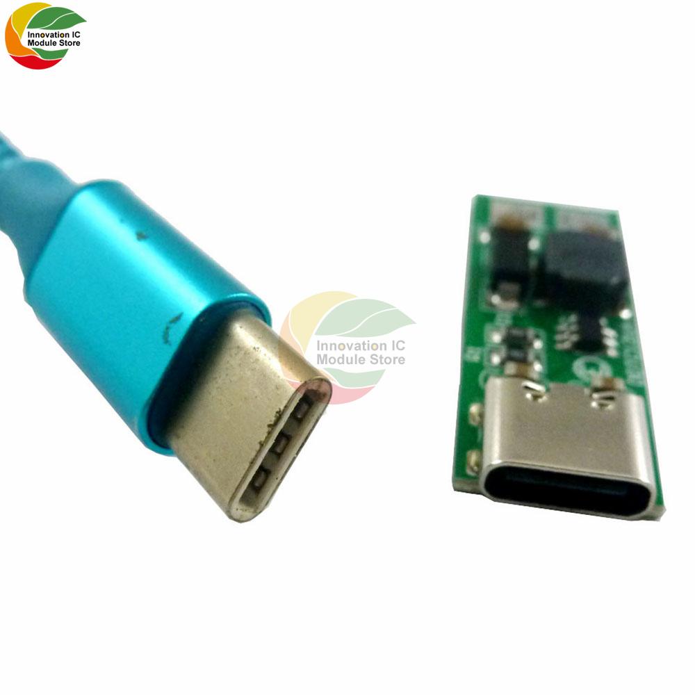 9W Mini Type-C USB DC 5V To 6V 9V 12V 15V 24V DC DC Boost Step-up Converter PWM PFM Voltage Regulator Module