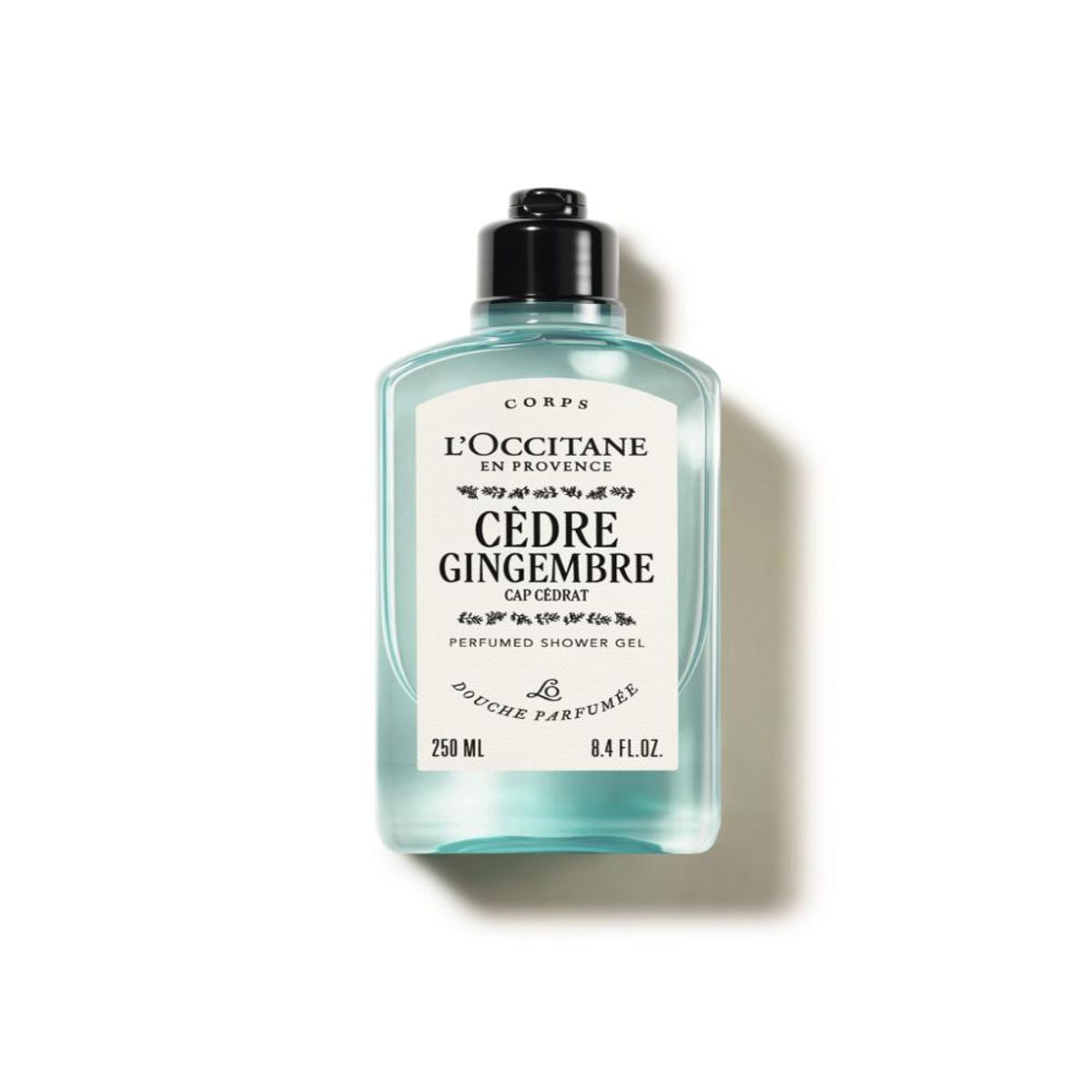 Cédrat Gingembre Perfumed Shower Gel 250ml