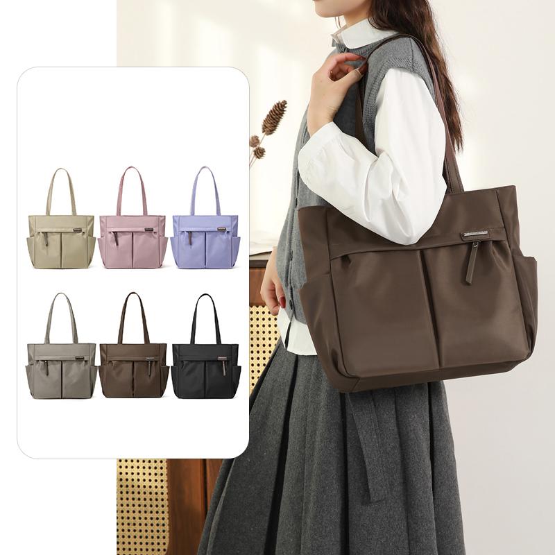 Commuter Shoulder Handbag Women's Lightweight Large Capacity Tote Bag
