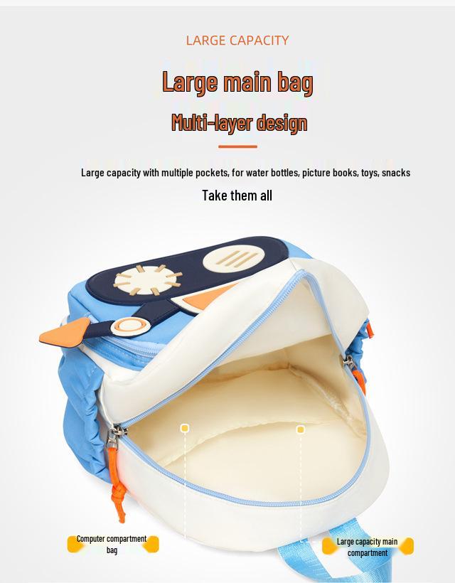 For Lightweight Backpack Junior Excavatorthemed Kindergarten Kids Cute And Durable Design For Boys And Girls 2025