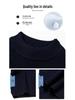 Men's Slim Fit Half-High Neck Wool Blend Knit Shirt - Short Sleeve, Fashionable, Versatile, Business Casual.