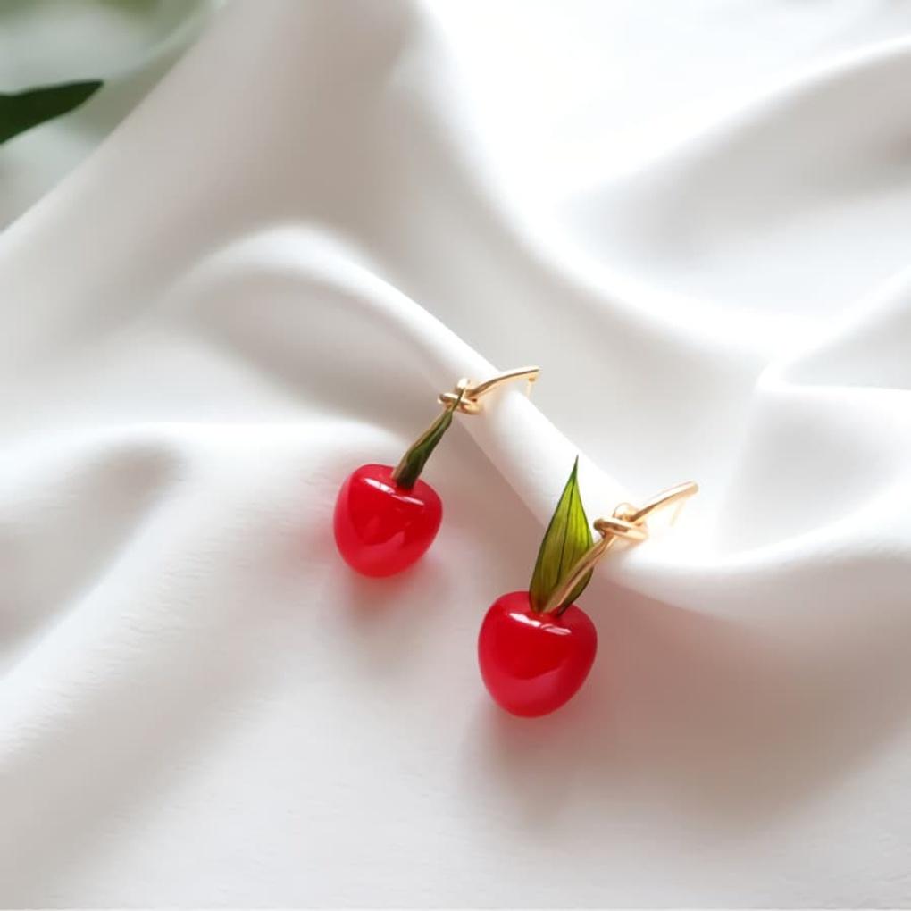 Women's Daily Cute Cherry Earrings