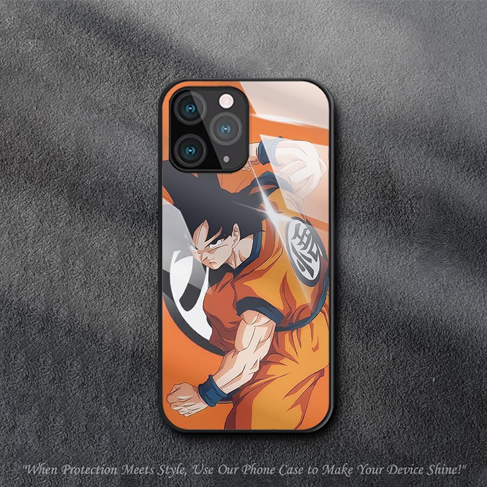 Anime-Dragon-Ball Monkey Case For iPhone Samsung Galaxy Redmi Note S 17 16 15 14 13 20 24 25 54 Pro Max Ultra Fe Air Tempered Glass Cover
