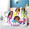 Black Mermaid Customize Your Name Blanket Used For Chair Office Sofa Bed Camping Soft And Warm Giving Friends And Relatives Birthday Graduation Gift
