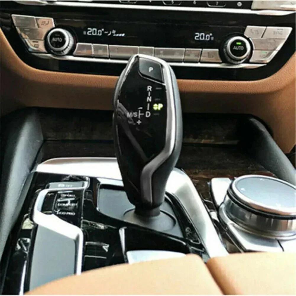 0011 LHD Car Gear Shift Knob Panel Trim Cover Button Sticker For BMW 5 6 7 For X3 Series G30 G32 G11 2018-2025