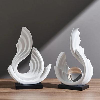 Nordischer Stil Minimalistische Harzornamente Bücherregale TV-Schränke Büro-Desktop-Dekoration Innenarchitektur Skulptur Kunsthandwerk