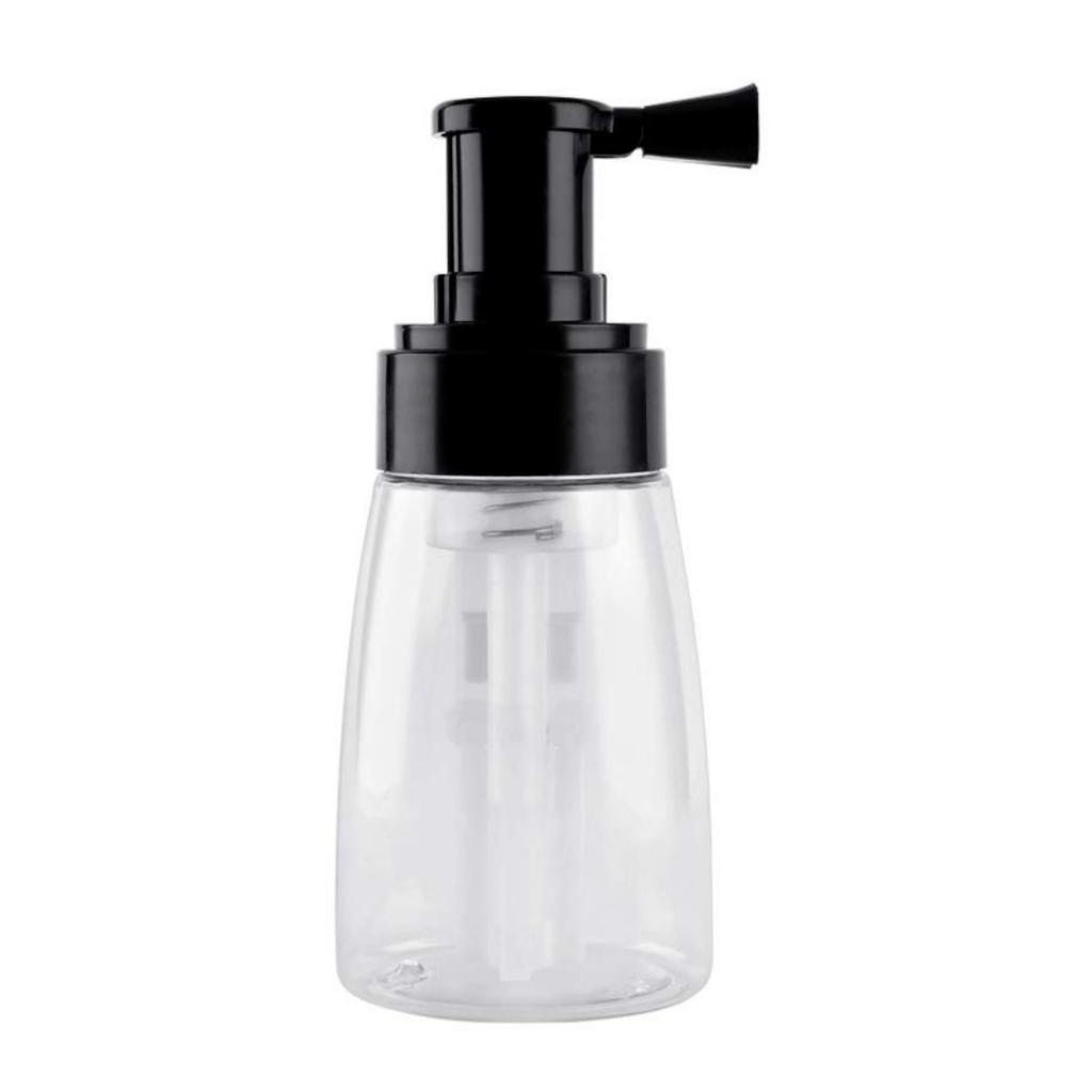 180ML Friseursalon Puder Sprühflasche Friseur Haarschnitt Talkum Nachfüllbarer Behälter Barbershop Styling Baby Werkzeuge Zubehör