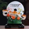 Ping An Kou Jade Stone Ornament for Wealth and New Home - Office and Living Room Decor