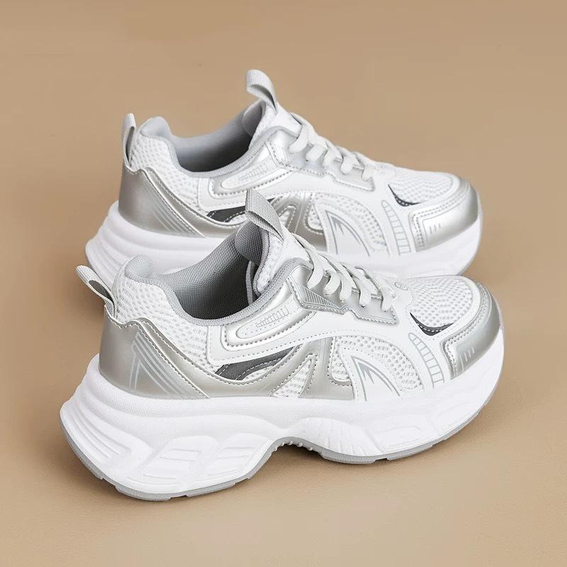 Versatile Women s Shoes, Breathable Sports Shoes 35 белый