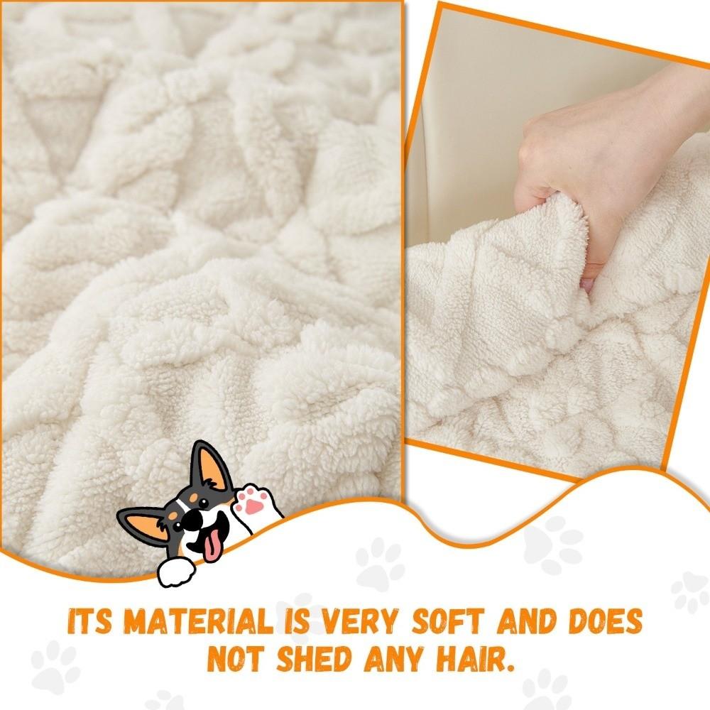 Scratch Resistant Pet Sofa Bed Non-Slip Cat Bed Mat Skin Friendly Warm Pet Mattress Indoor