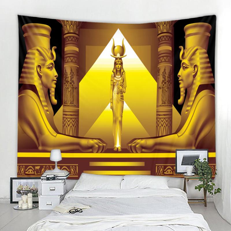 Mandala Bohemian Wall Decor Tapestry Home Decor Tapestry Egyptian Palace Background Decor Tapestry