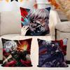 T-Tokyo G-Ghoul Anime Decorative Room Aesthetics Pillow Case Home Decor Bedroom Sofa Bed Couch Pillow Cover 45x45