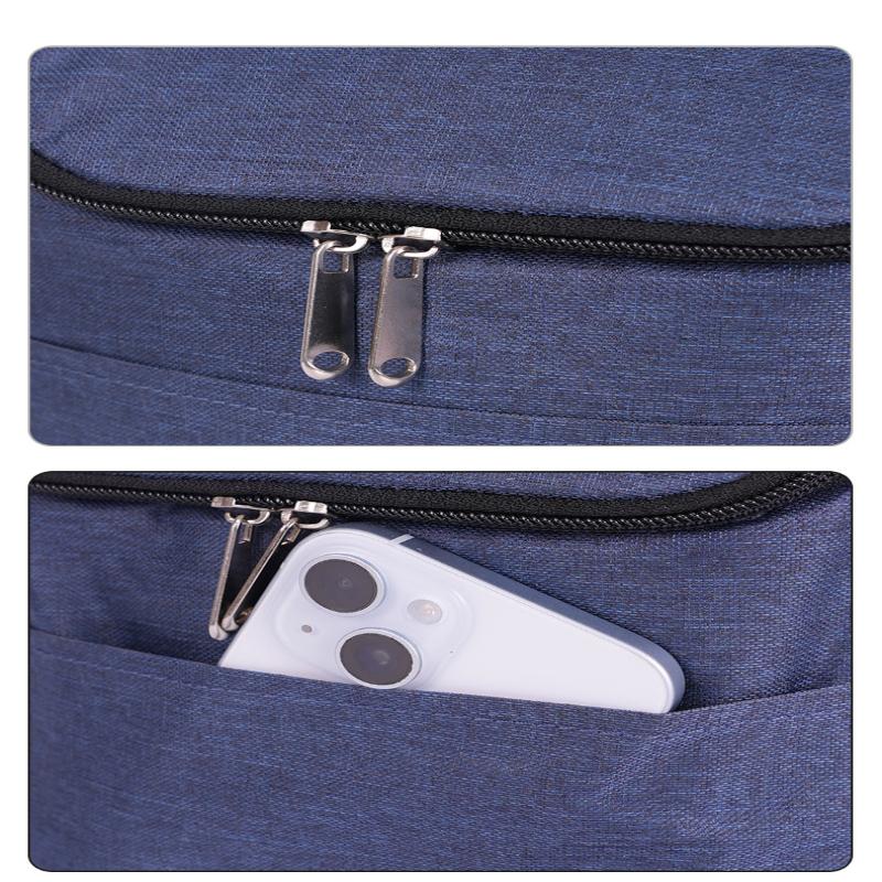 Borsa Termica Porta Pranzo Isolata di Grande Capacità Anti-perdita con Tracolla Porta Pranzo Termico Impermeabile Portatile con Cerniera