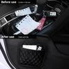 Auto-Klebstoff-Organizer, Taschen, Aufbewahrungsbox, Sammeltasche für Karten, Telefon, Schlüssel, klebrige Tasche, Auto-Innenraum, universell
