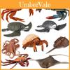 Marine Life Pvc Model Octopus Sea Turtle Crab Underwater Decor For Aquarium Enthusiasts