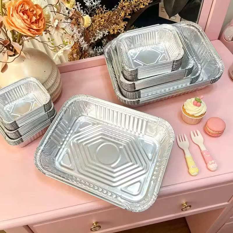 Oeny High-Temperature Aluminum Foil Baking & BBQ Pans