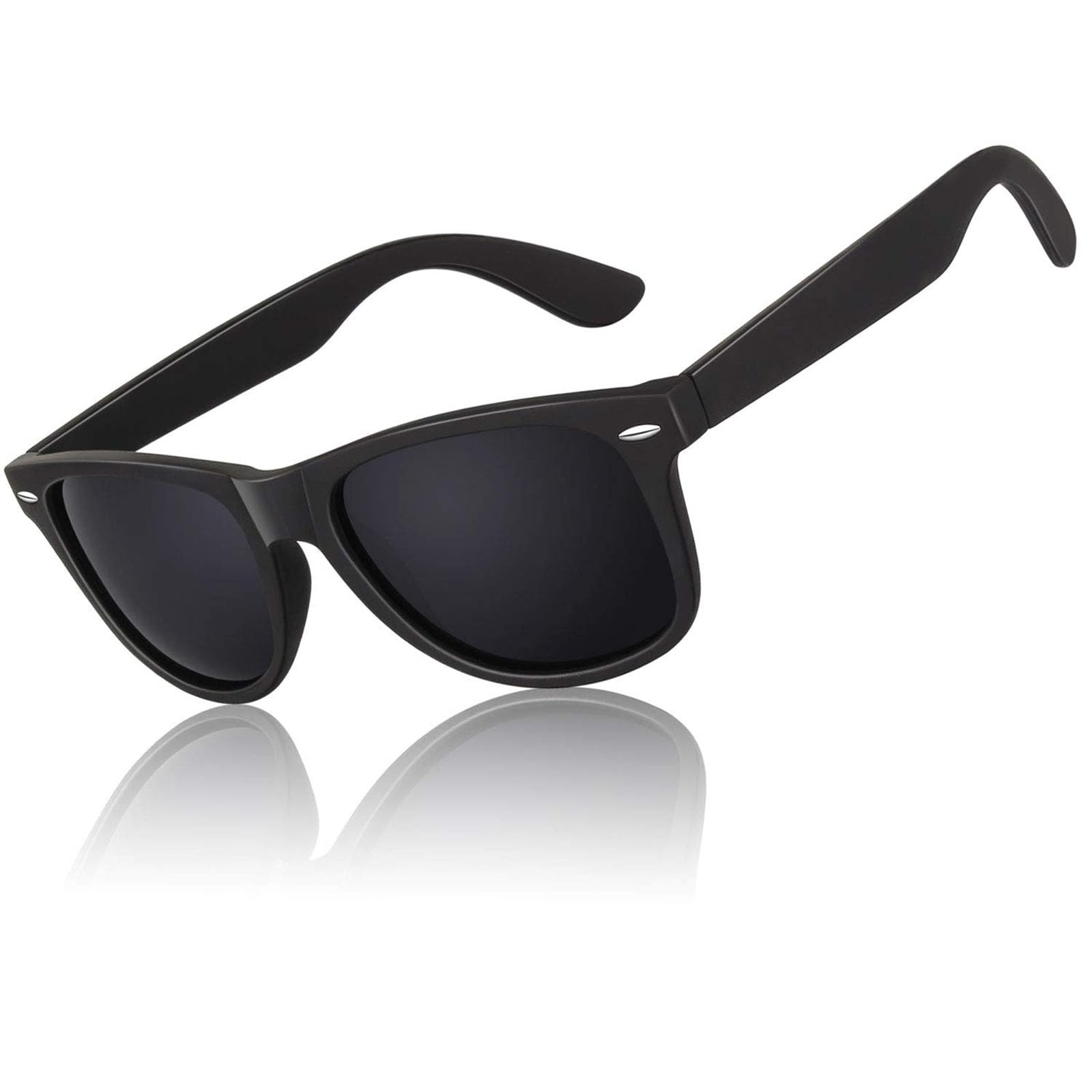 

Rimerakea Men s TR90 Sunglasses, Matte Black, Polarized, Lightweight, High Elasticity, for Fishing
