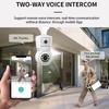 LS VISION Cameră WiFi 4K 4MP E27 cu bec E27 lentilă duală Ecran dublu Urmărire automată Audio bidirecțional Color Viziune nocturnă Cameră de securitate în aer liber