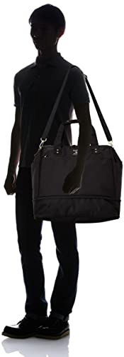 Anello GROSSE erweiterbare 2-Wege Boston Tasche, A4 Format, Leicht, Wasserabweisend, Mehrere Fächer, SPS GTC3341Z, Schwarz, Einheitsgröße