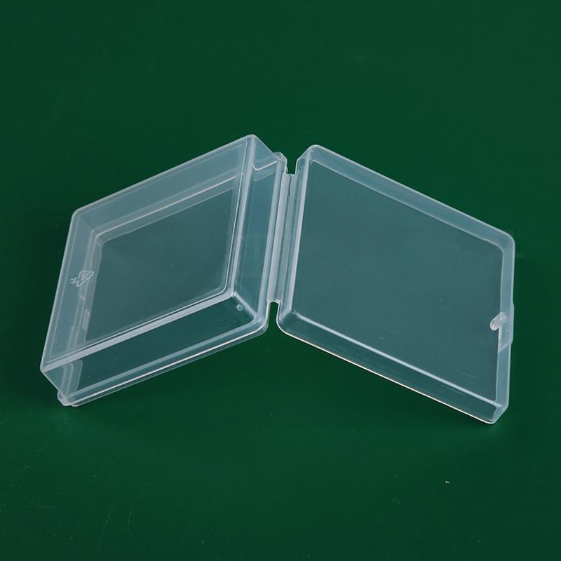 Mini Plastic Box Rectangular Translucent Packing Box Dustproof Durable Strong Jewelry Button Sundries Storage Case Container