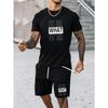 Fashion Printed Sports Suit Men's Casual Loose Sport Wear Men’s