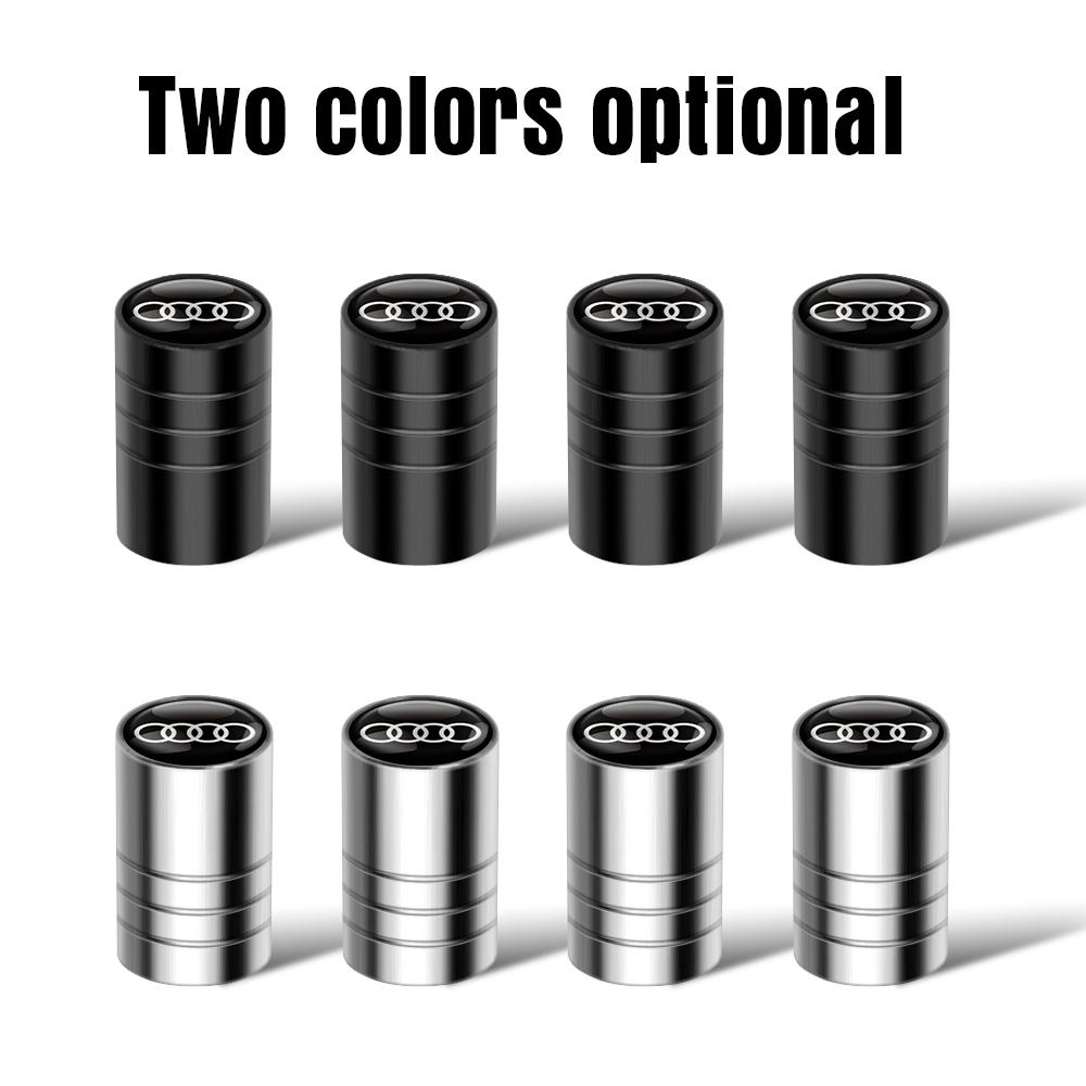 Car Tyre Valve Cap Metal Wheel Tire Air Stem Cover for 0cypd Sline TT B8 C6 C7 Q5 Q7 S RS QUATTRO R A1 A2 A3 A4 A5 A6 A7 A8 8P B7 cypd0