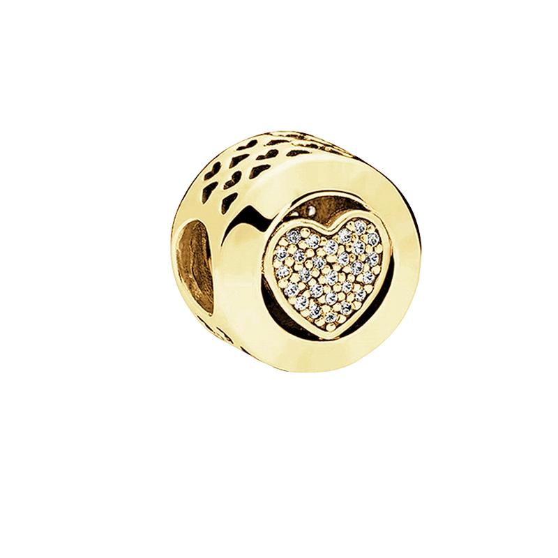 Nuevos Originales Brillantes Dorados Tortuga Serpiente Copo de Nieve Colgantes Charms Cuentas DIY Joyería para Mujer Regalo Cuentas Aptas para Pulseras
