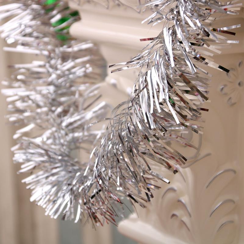 Multicolor Christmas Tinsel Garland for Tree Decoration