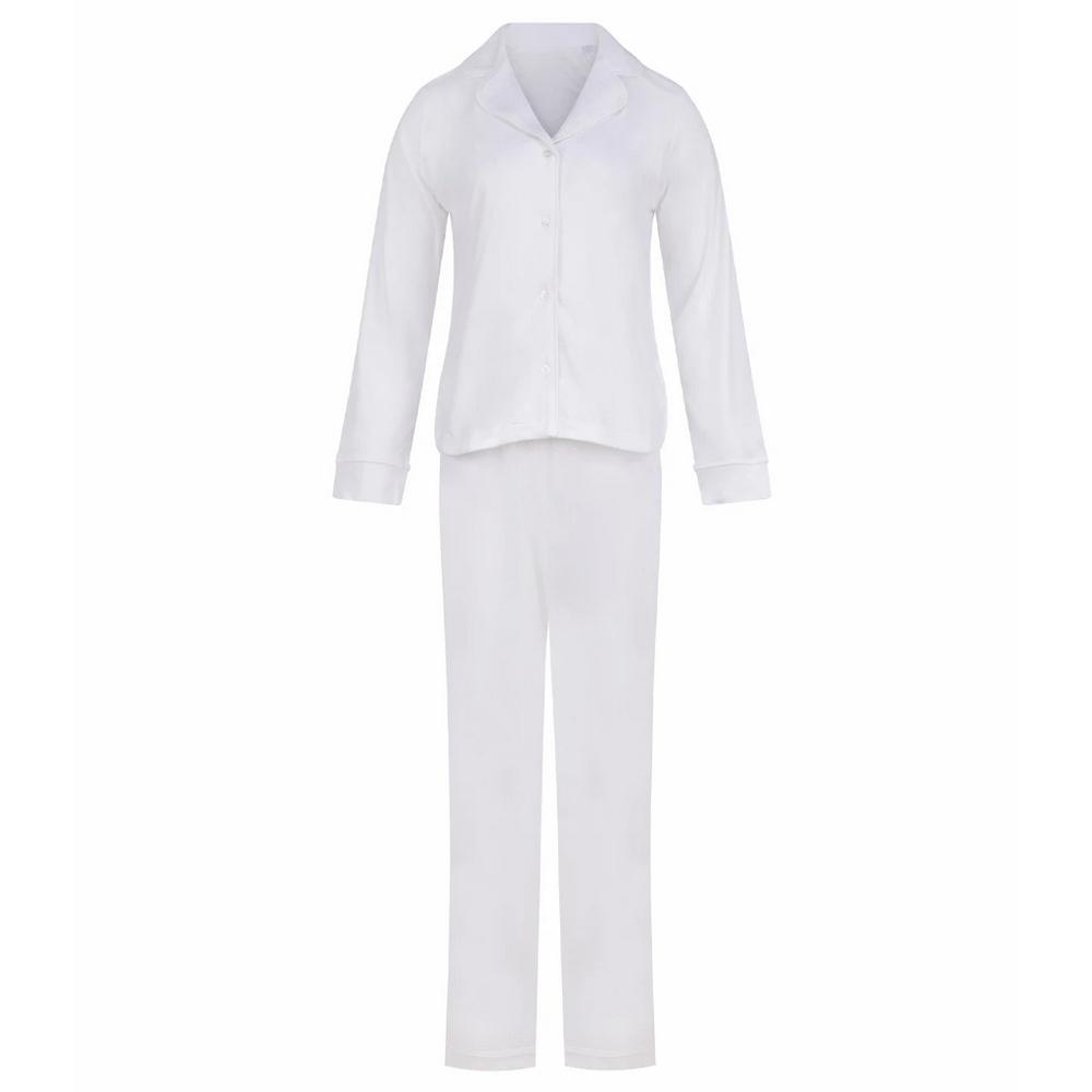 Towel City Womens/Ladies Soft Touch Long-Sleeved Pyjama Set