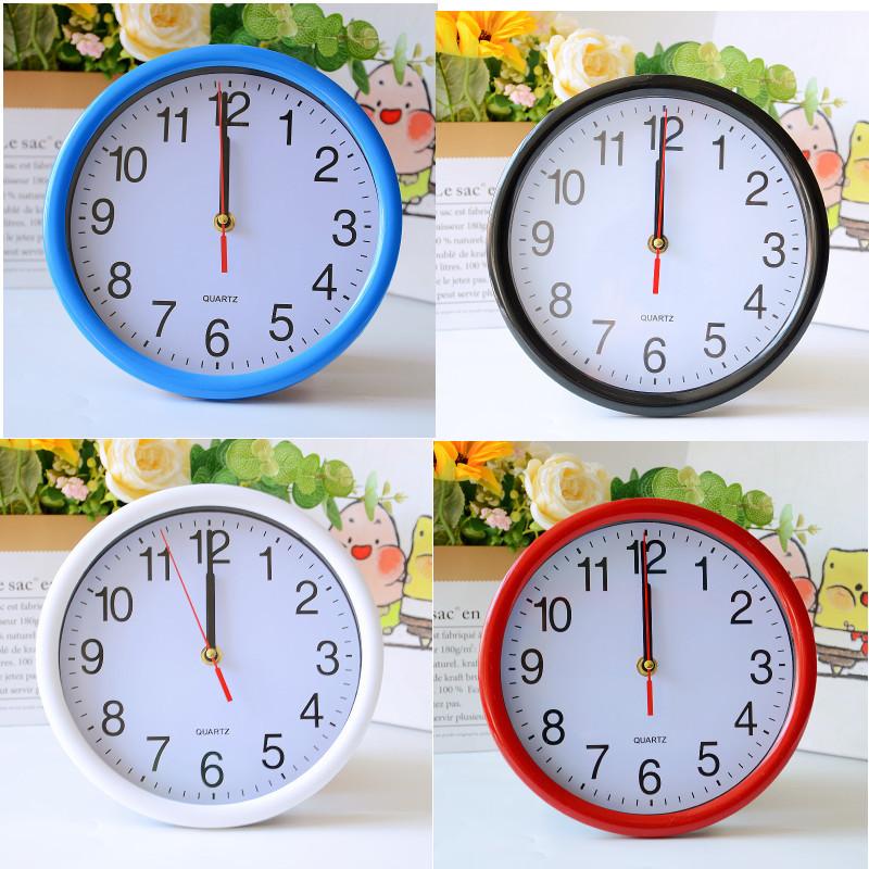 10 Yuan Store Home General Merchandise Stylish Simple Indoor Wall Clock, Round/square Hands Digital Clock
