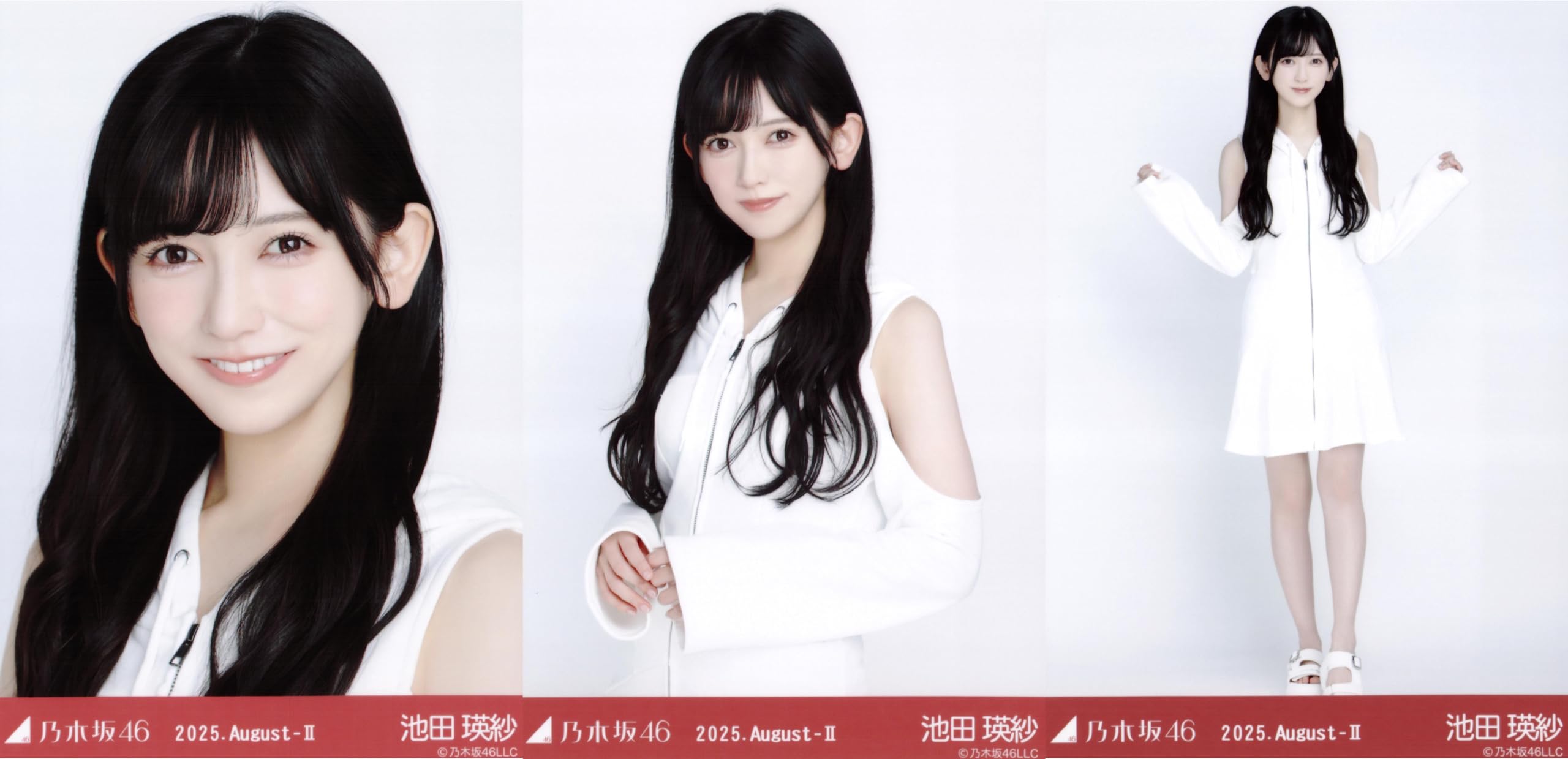 

Nogizaka46 Raw Photo Sweatshirt 3 Types Complete Set Eisa Ikeda