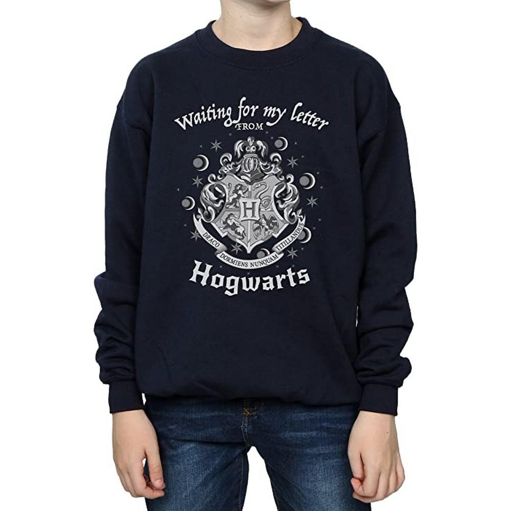 HARRY POTTER Jungen-Sweatshirt „Hogwarts Waiting For My Letter“.