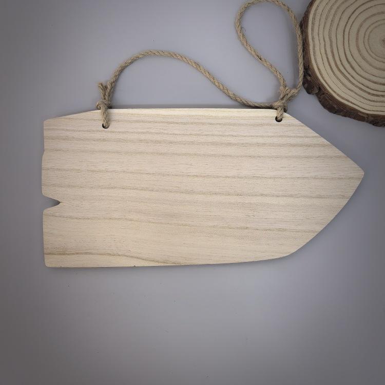 Custom Engraved Solid Wood Doorplate - Hand-Painted Hanging Tree Marker Sign for Kindergartens