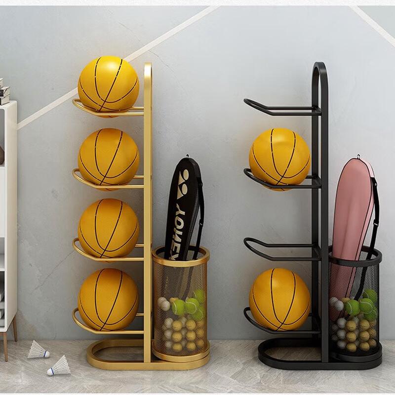 3-Tier Sports Ball Storage Rack