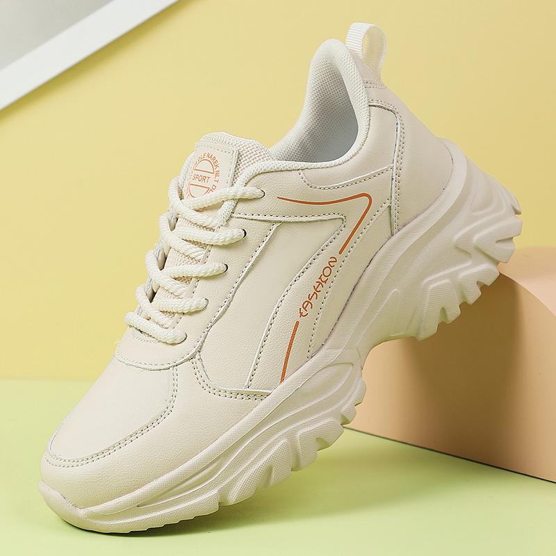 Fashion Autumn Casual Comfortable Sports Shoes Inner Heeled Shoes Thick Bottom Anti Slip Fashionable Versatile Shoes 2025