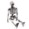 Skelett Människomodell Skalle Helkropps Mini Figurleksakstelefonhängare Halloween