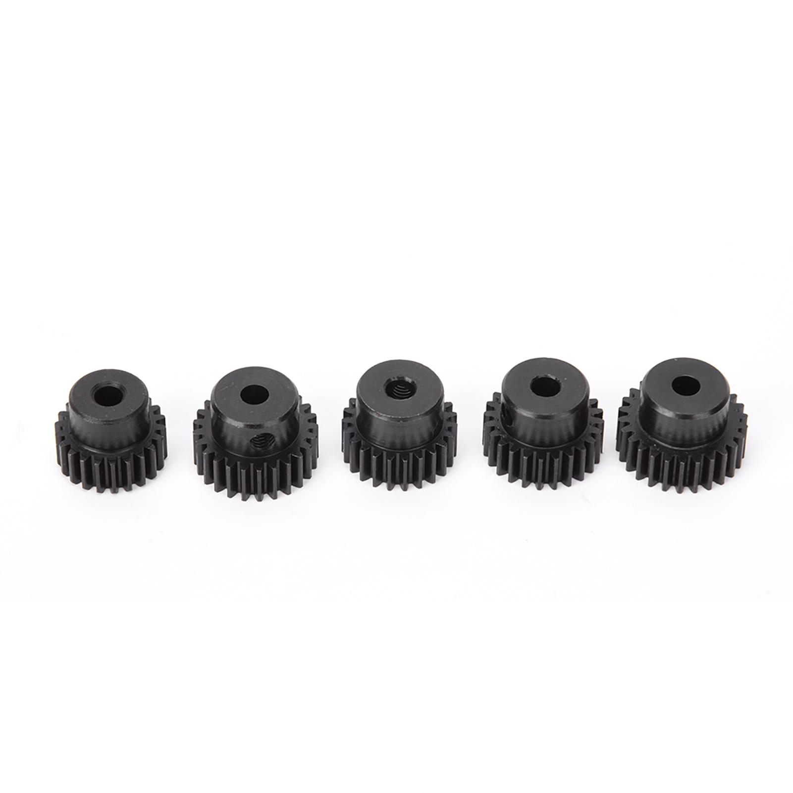 

48P Pinion Gear Set 22T 23T 24T 25T 26T RC Car Spare Parts Upgrade AccessoryBlack
