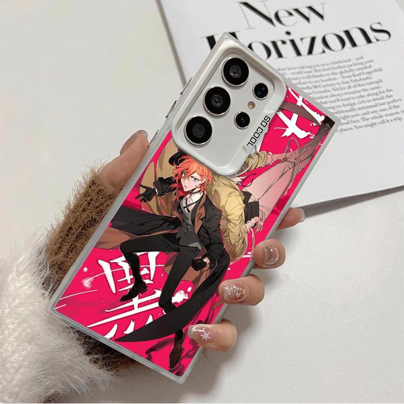 

Bungo Stray Dogs Double Black Soft Phone Case for Samsung Galaxy S24 S25 FE S26 Edge S23 Ultra S22 Plus S21 + Shockproof Cover B Samsung S26