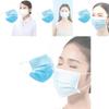 High Quality Adult Disposable Masks Blue Three Layer Non Woven Earloop Protective Masks