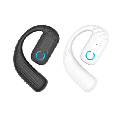 Single Ear Earpiece Wireless Business Headphones Earbuds Bluetooth-compatible Earphone Over Ear Buds Noise Reduction