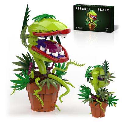 La Petite Boutique des Horreurs Audrey 2 Plante Piranha Blocs de Construction Compatibles avec les Ensembles Lego pour Garçons 8-14 ans, Adultes, Fans, 327 Pièces