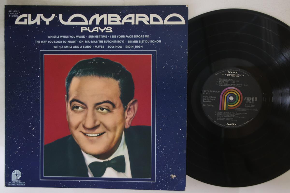 

LP Record GUY LOMBARDO - Guy Lombardo Plays ACL7057 PICKWICK 1977 US Jazz Used
