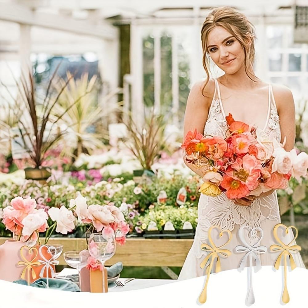 2 pcs Heart Bowknot Hanging Cup Spoon, Love Butterfly Coffee Spoon, Stainless Steel Coffee Stirring Spoon, Stainless Steel Love Bow Spoons