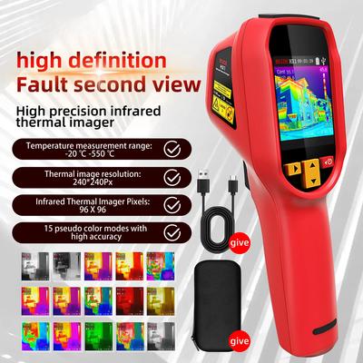 New Thermal Imager Camera Laser Thermographic HD Display for Circuit PCB Repair Pipeline Detection Medical Laser Positioning